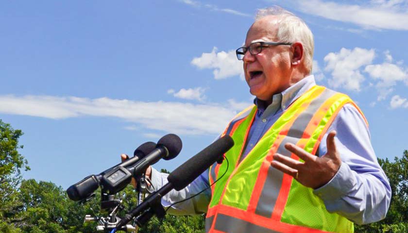 Gov. Walz Fears ‘Political Fallout’ If He Declares Another State of Emergency over COVID