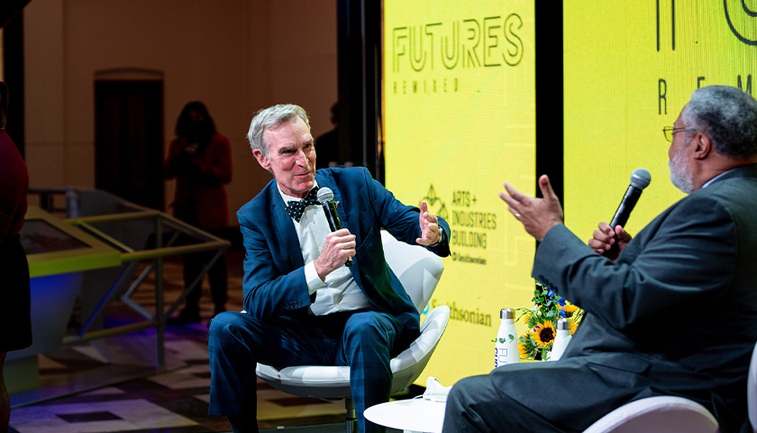 Bill Nye talks about the new FUTURES exhibit to go in Washington D.C.