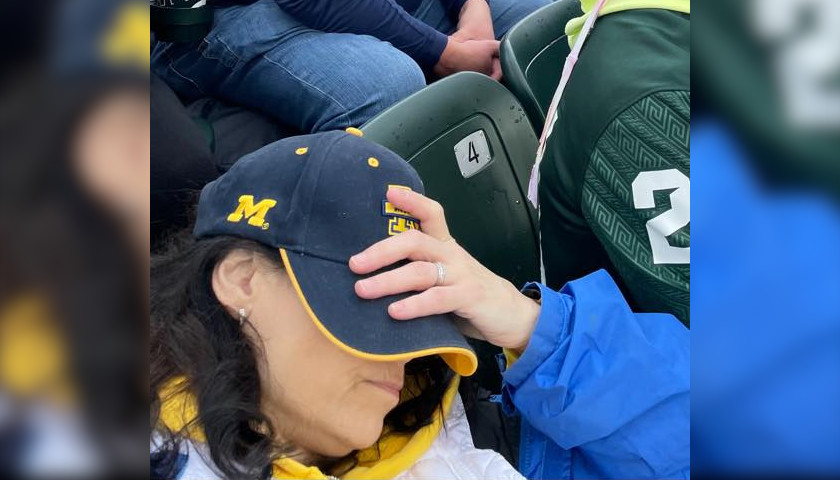 Michigan AG Nessel Gets Drunk at College Football Game, Wheeled Out of Stadium