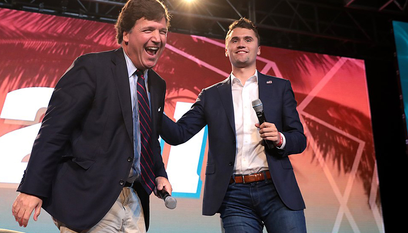 Charlie Kirk and Tucker Carlson Kick Off Turning Point USA’s AmericaFest 2021 Conference in Phoenix