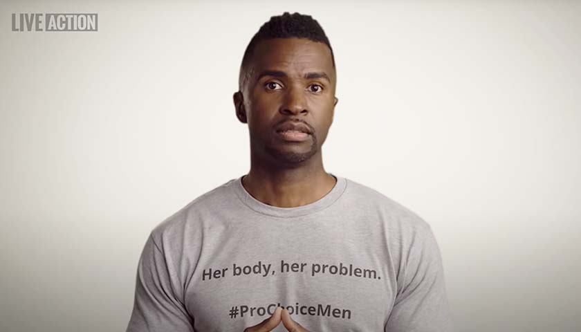 Pro-Life Ad Mocks Pro-Choice Men — ‘Her Body, Her Problem’