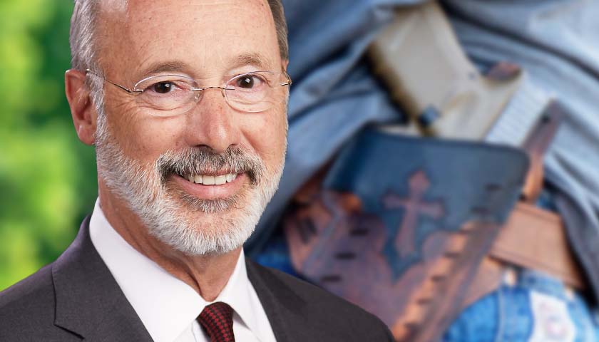 Pennsylvania Governor Blocks Conceal-Carry Without a License