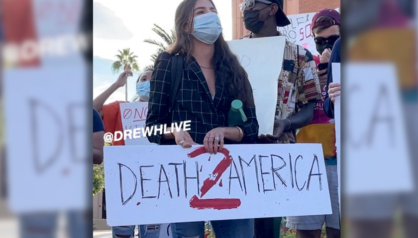 Arizona State University Defends ‘Death 2 America’ Sign at Anti-Rittenhouse Rally