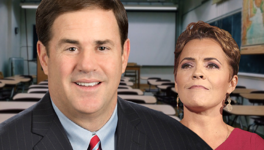 Arizona Gov. Ducey and Gubernatorial Candidate Kari Lake Differ on Putting Cameras in Classrooms