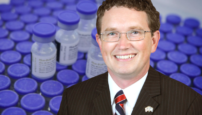 Kentucky Congressman Massie: Comirnaty Not Available in United States