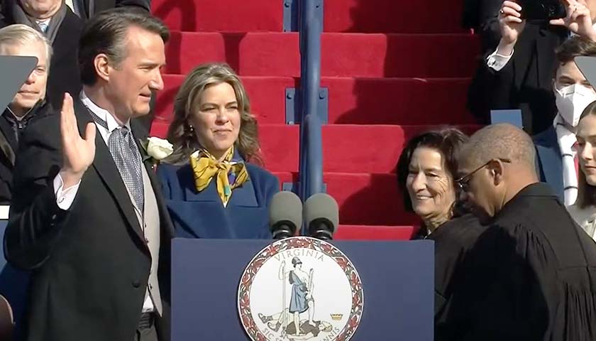 Governor Glenn Youngkin Takes Oath of Office, Promises 11 Immediate Executive Actions on CRT, Masks, Vaccines, and Other Campaign Commitments