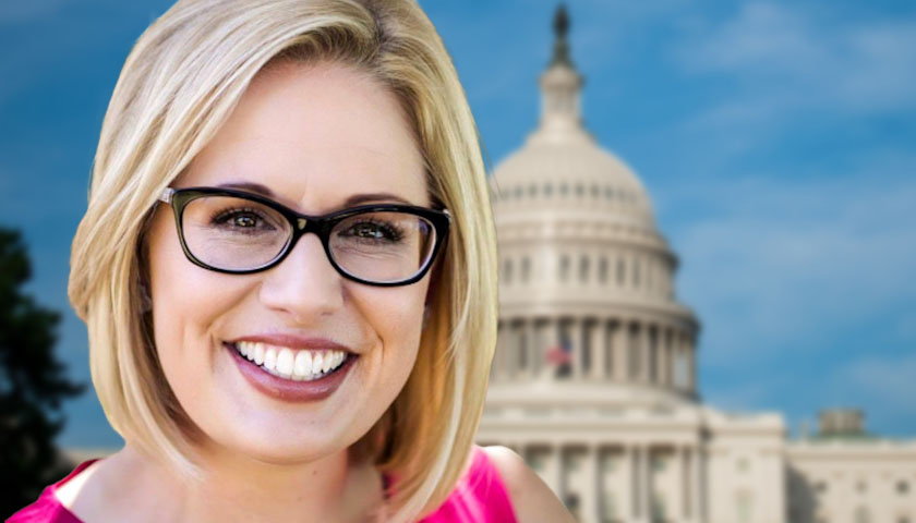 Far-Left Group Launches Campaign to Remove Arizona Sen. Sinema from Office