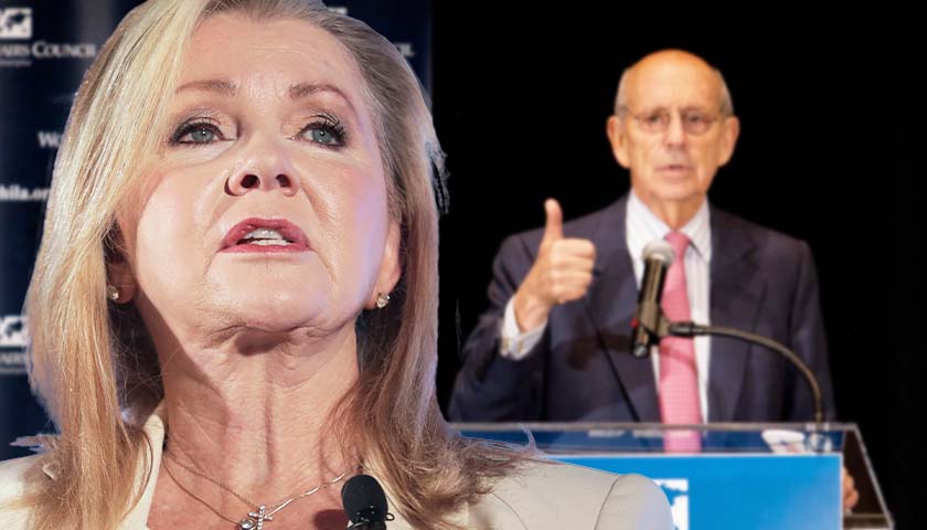 Senator Marsha Blackburn Honors Justice Stephen Breyer’s Tenure, Pledges to Oppose Any Biden Nominee ‘Beholden to Progressive Interests’