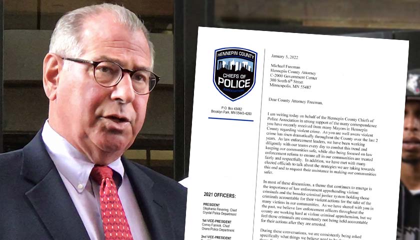 Hennepin County Chiefs of Police Association and a Group of Minnesota Mayors Call for Accountability, More Prosecution of Criminals