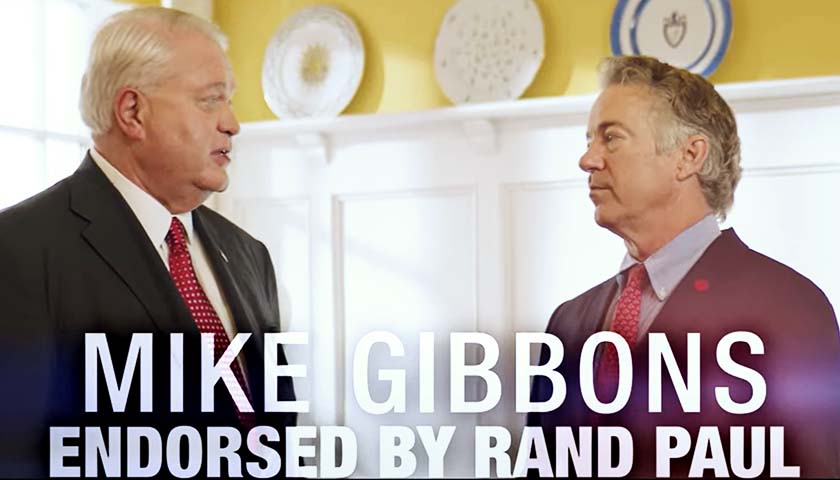 Gibbons’ Ohio Senate Campaign Airs Rand Paul Endorsement in $2 Million Ad Buy