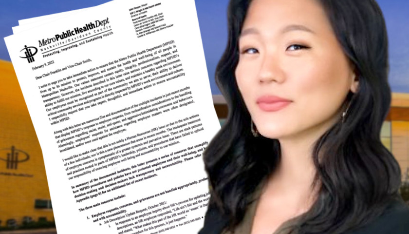 Stephanie Kang Alleges in Internal Memo Nashville Public Health Department Has Pattern of Sexism, Racism, Homophobia