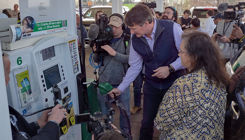 Virginia Governor Youngkin Calls for Three-Month Gas Tax Holiday After Plan to Suspend Gas Tax Increase for a Year Fails