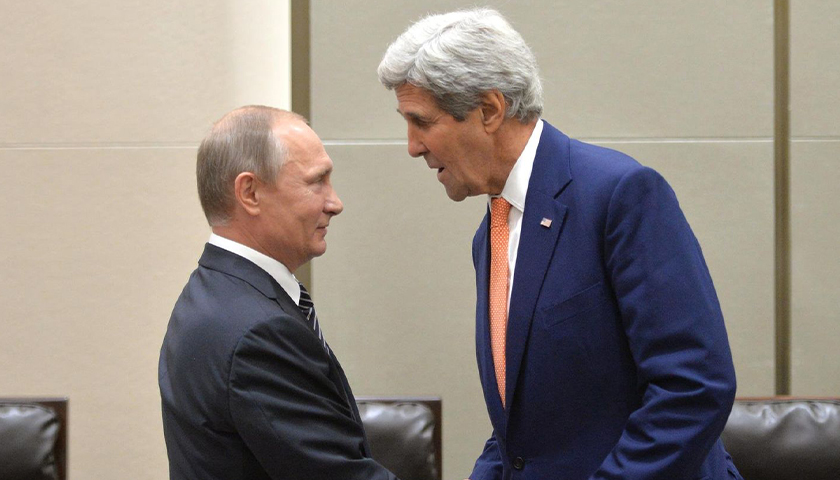 Commentary: John Kerry Is Putin’s Useful Climate Idiot