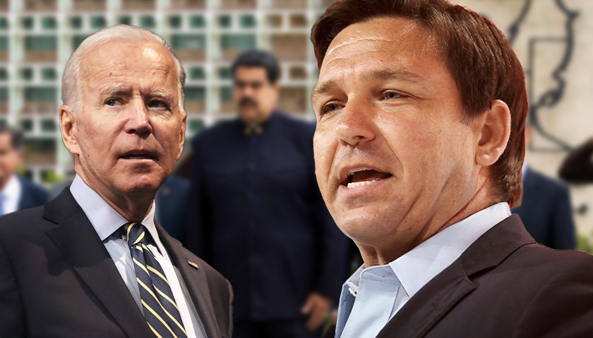 Governor Ron DeSantis Blasts Biden over Conversations with Venezuelan Leaders