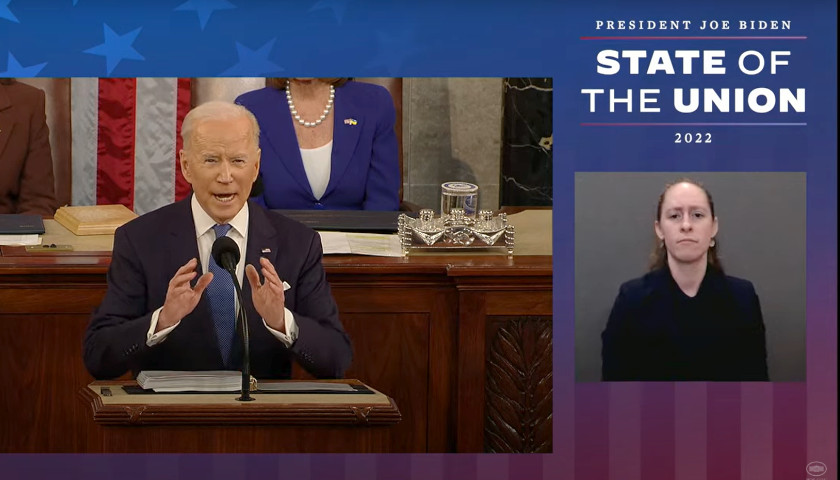 Biden at SOTU: Putin ‘Badly Miscalculated’ His Invasion of Ukraine, Meeting a ‘Wall of Strength’