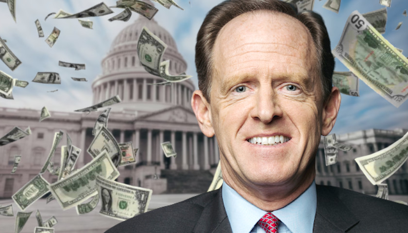 Pennsylvania Senator Toomey Pushes for Accounting of COVID Spending