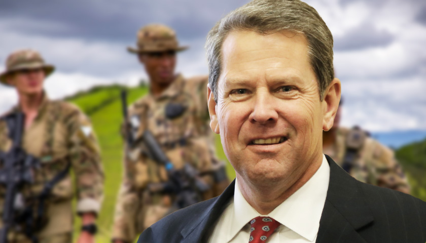 Kemp Signs Bill Cutting Taxes on Military Pensions