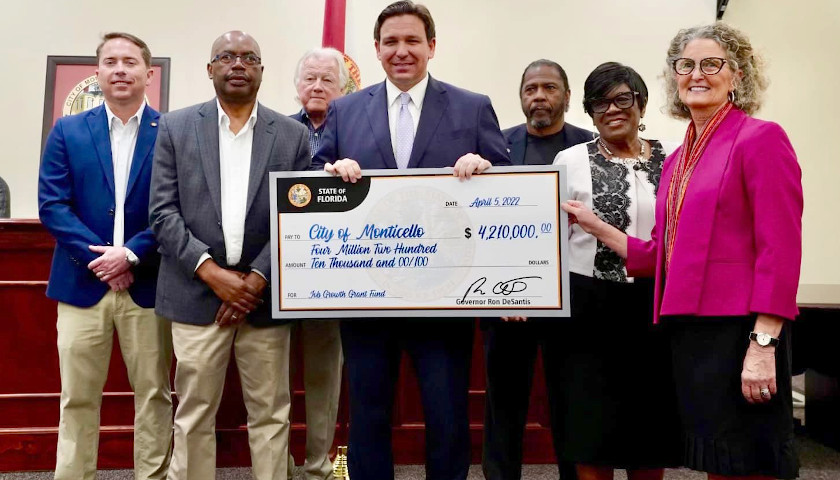 DeSantis Dishes Out More Than $9 Million from Job Growth Grant Fund