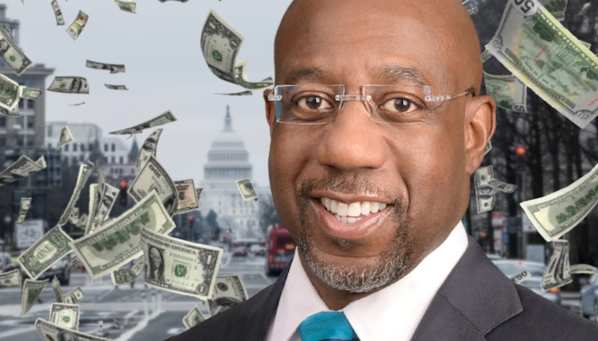 Senator Raphael Warnock’s Campaign Donors Overwhelmingly Come from Outside of Georgia