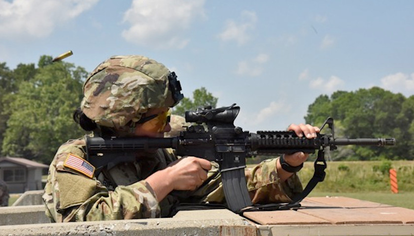 Staff Sgt. Celia Riffey from Sevierville Makes History as First Female to Win Tennessee National Guard Shooting Competition