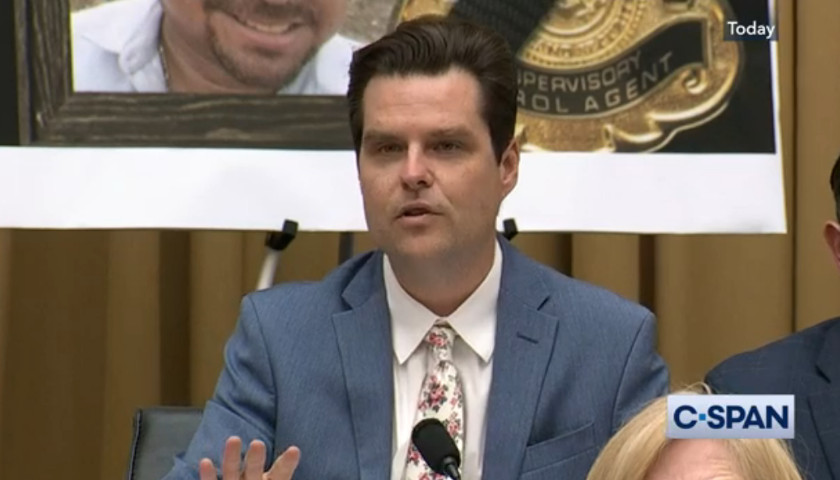 Florida U.S. Rep. Gaetz Blasts DHS Sec. Mayorkas at Congressional Hearing