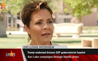 Arizona Gubernatorial Hopeful Kari Lake Discusses Her Candidacy and Her Path to the Governor’s Office