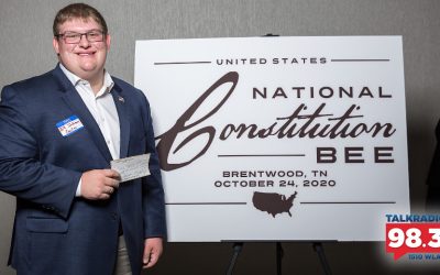 2020 Constitution Bee Winner and Candidate for Maury County School Board Jackson Carter Describes His Platform