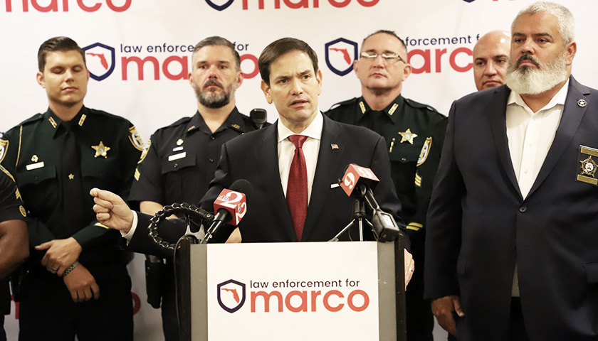 Senator Marco Rubio Scores Another Law Enforcement Endorsement