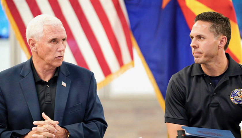 Former Vice President Mike Pence Travels to Arizona to Highlight Border Crisis