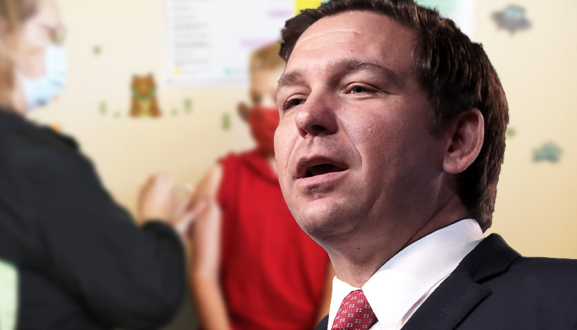 DeSantis Responds to Furor over COVID Shots for Children: ‘The White House Is Lying’