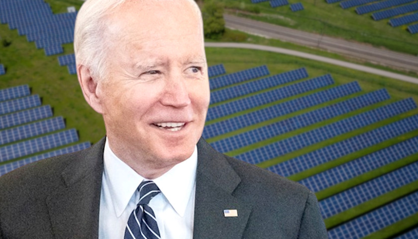 Biden Admin Gives Big Handout to Solar, Wind Projects as Gas Prices Soar