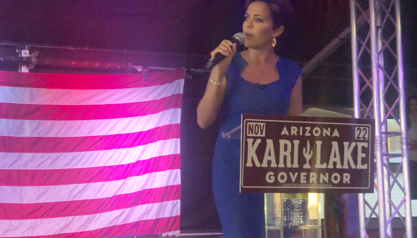 Leading Arizona Gubernatorial Candidate Kari Lake Celebrates First Anniversary of Campaign on a ‘Lakefront’: ‘We’ve Set So Many Records’