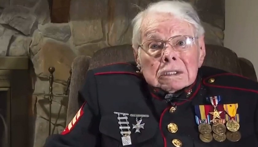 100-Year-Old World War II Veteran Cries, ‘Our Country’s Going to Hell!’