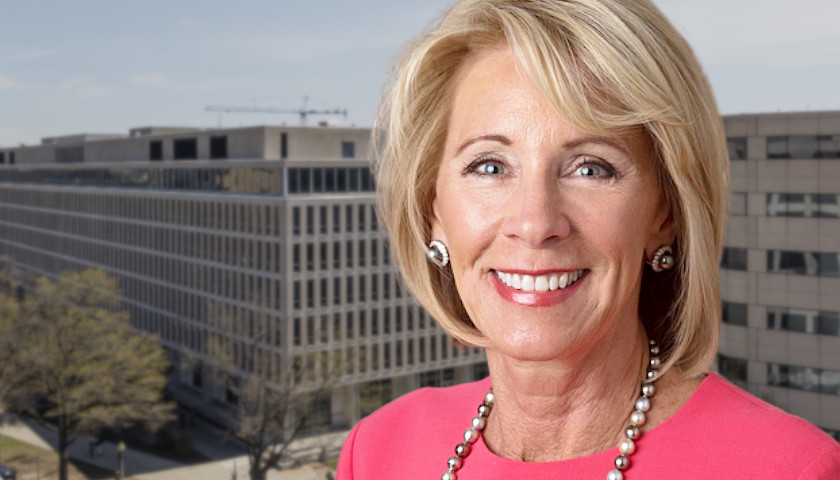 Former Education Secretary Betsy DeVos Now Says Department Should Not Exist