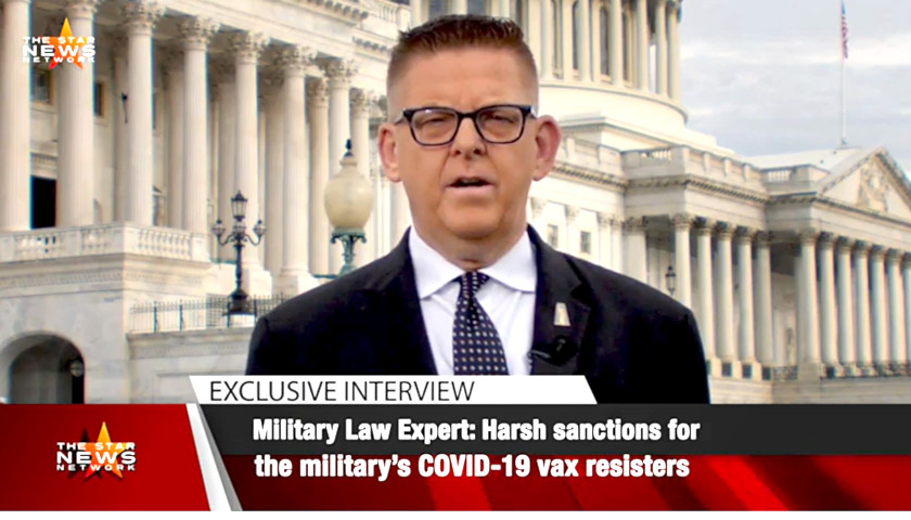 Military Law Expert: Harsh Sanctions for the Military’s COVID-19 Vax Resisters