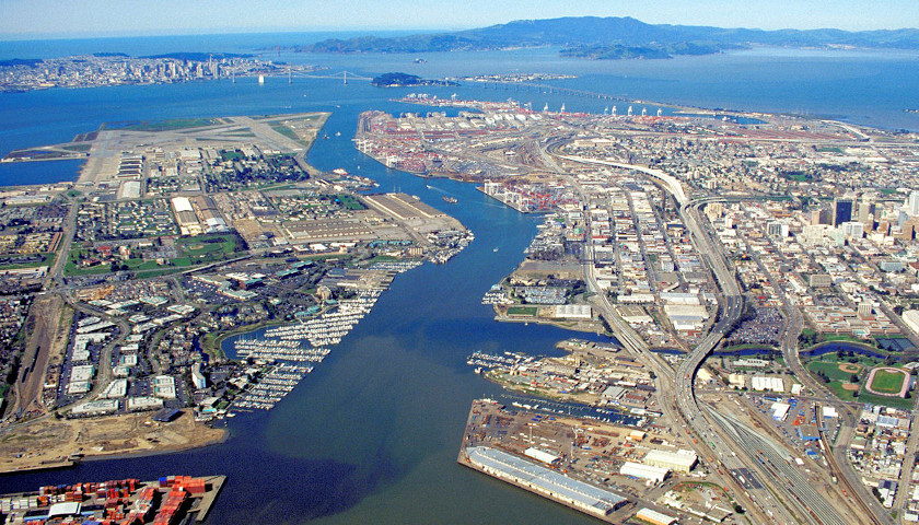 ‘Kills the American Dream’: Truckers Disrupt Port of Oakland to Protest Newsom’s Labor Law