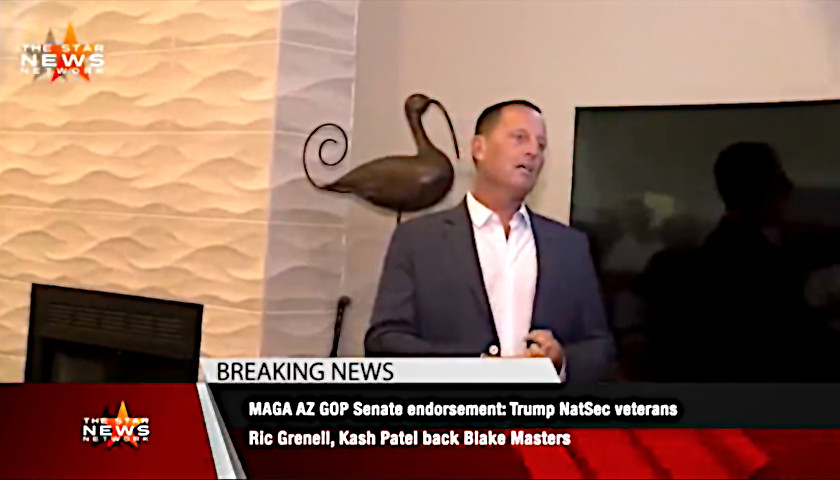 MAGA Arizona GOP Senate Endorsement: Trump NatSec Veterans Ric Grenell, Kash Patel Back Blake Masters
