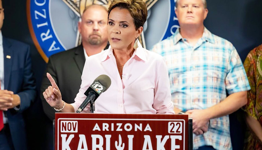 Kari Lake Says She Will Be the Governor to Back the Police