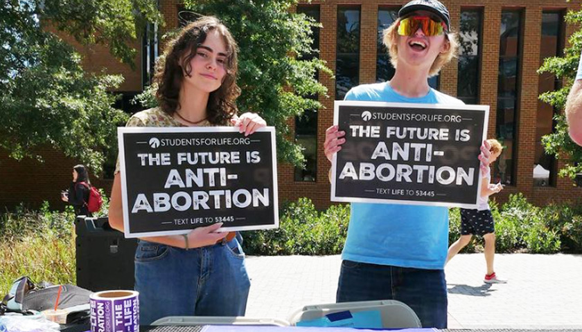 Caught on Camera: George Mason University Students for Life Harassed by Pro-Abortion Student