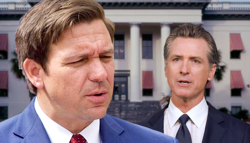 Newsom’s In-Laws Donated to DeSantis Before California Governor Attacked Him in Campaign Ad