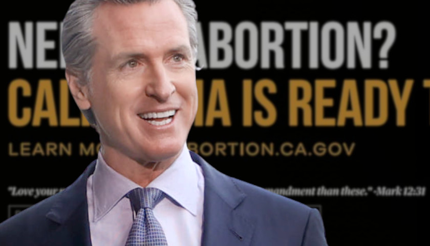 Catholic Leader: Gov. Gavin Newsom Citing Scripture to Promote Taking Life of Unborn Baby ‘Demonic’