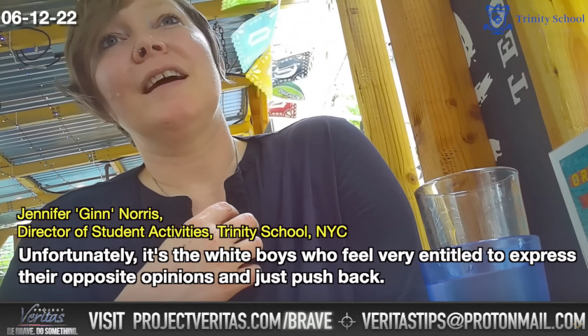 Left-Wing New York City Elite School Administrator on Paid Leave After Project Veritas Video