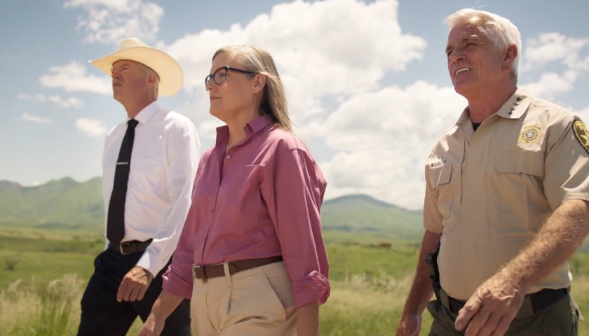 Arizona GOP Disputes Katie Hobbs’ Portrayal of Herself as a Moderate in Her New Border Security Ad