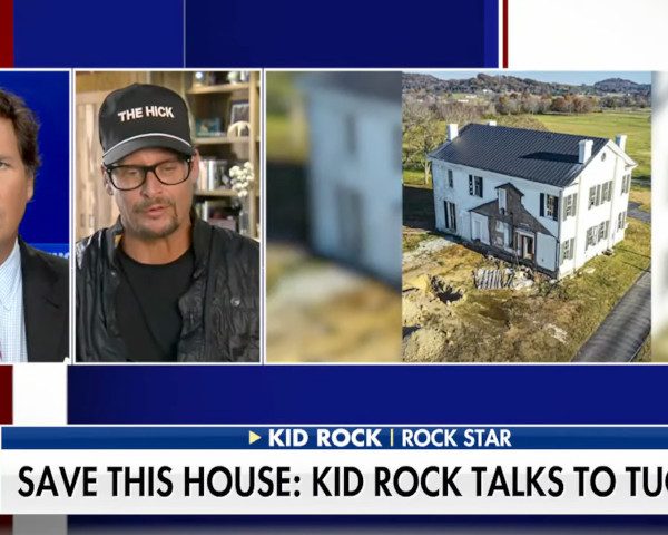 Kid Rock Defends Antebellum Tennessee Home from Possible Demolition