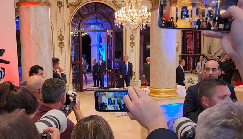 Trump Reserved as Results Came In to Mar-a-Lago Election Night Event