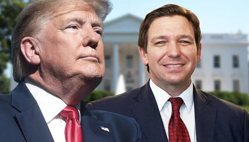 Trump Leads GOP Primary with DeSantis as Runner-Up: Poll
