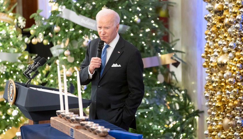 Biden’s Christmas Address Fails to Mention Jesus, Instead Turns Political