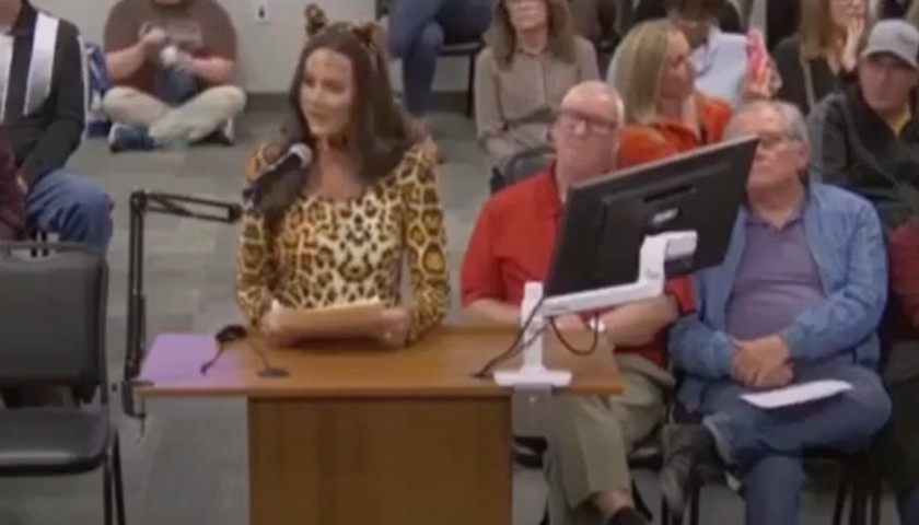Arizona Mom Says She Wore Cat Costume to School Board Meeting to Protest Woke Agenda Forced on ‘Vulnerable’ Children