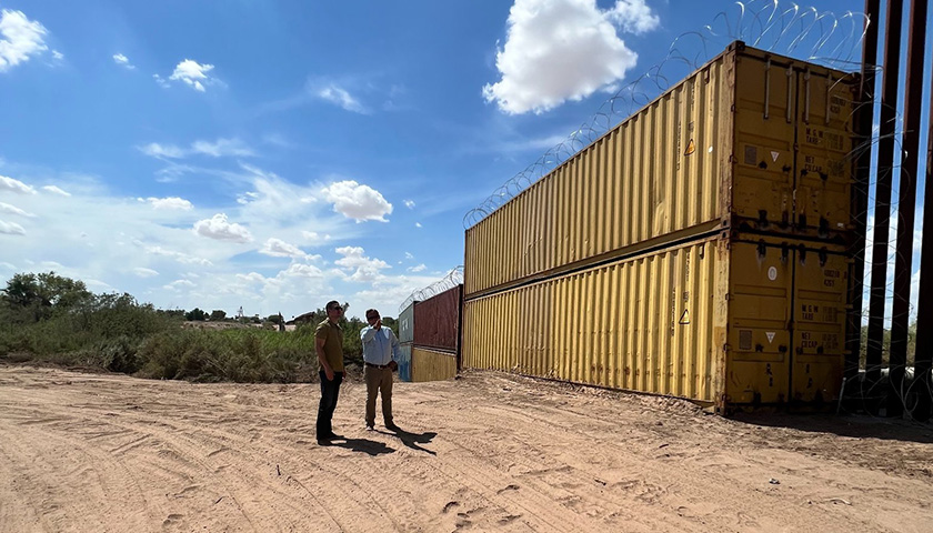 Federal Border Wall Replacing Arizona Container Wall Goes Up Next Week