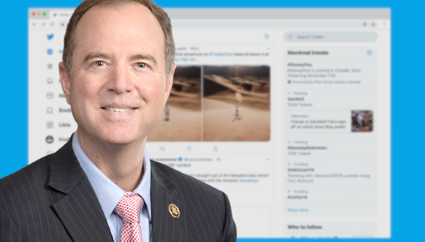 Latest Twitter Files Reveal Adam Schiff’s Collusion with Platform to Censor Opponents